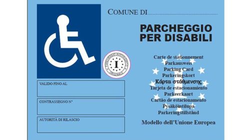 contrassegno disabili europeo come funziona