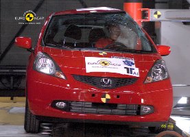 Honda Jazz: 5 stelle al Crash Test Euro NCAP